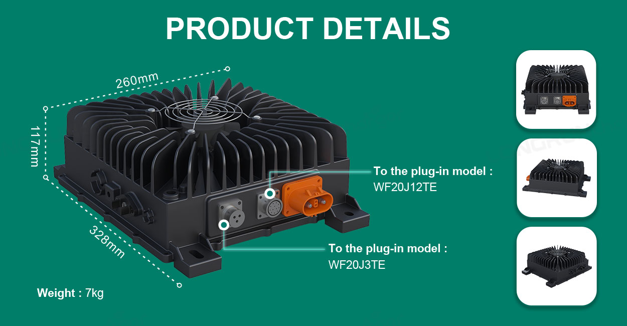 Longrun LR-MF5-3300 3300W OBC on Board Chargers for Electric Light-duty Trucks (2).jpg